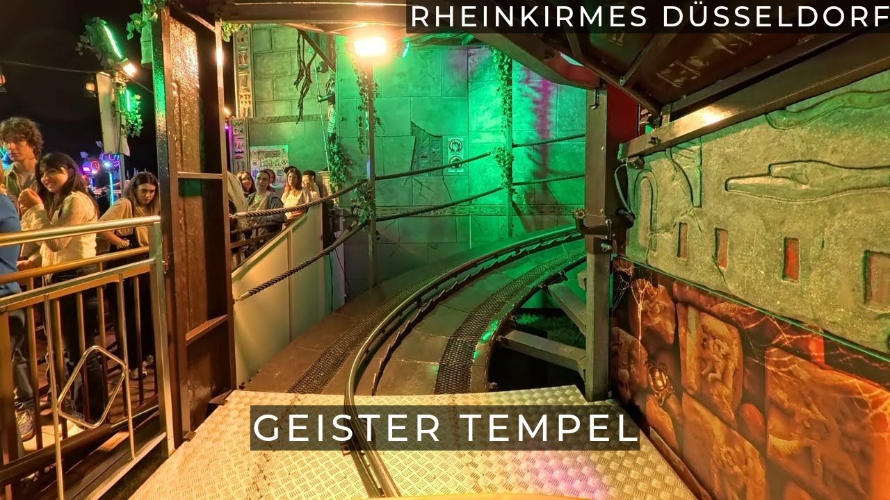 Geister Tempel [Molengraft/Sipkema] | Rheinkirmes Düsseldorf 2025 | OnRide POV