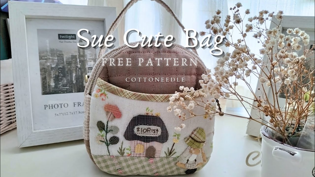 49 Как сшить: симпатичную сумку Sue + бесплатная выкройка