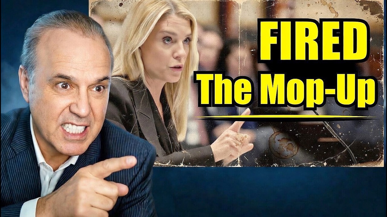 Pam Bondi Fired Over Epstein Files As Kristi Noem&rsquo;s Husband Is Caught In Drag Scandal