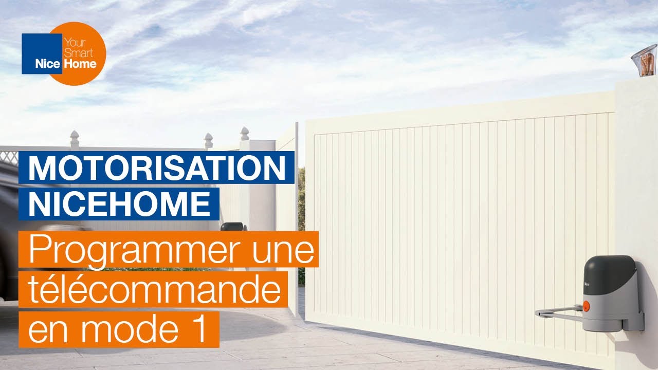 1. Programmer une télécommande en mode 1