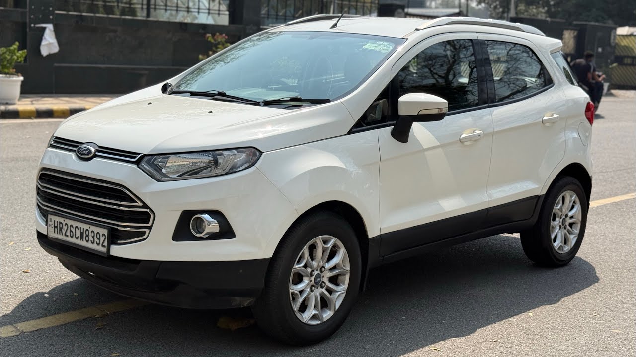 9866331446☎️ Ford Ecosport titanium 2016/5 diesel ⛽️ డిల్లీ లో ఉంది 
