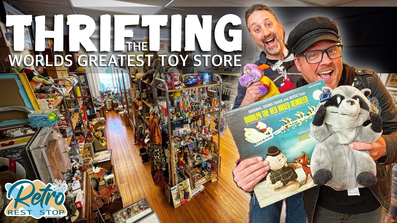 Thrifting For 80s & 90s Toys At Zip’s Toys & Hunting For Movies Around Havertown, PA