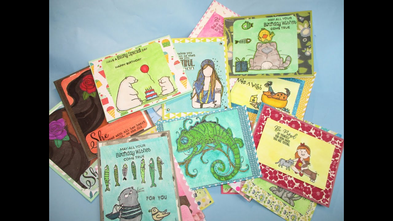 Making 28 Cards for Cubs! Hope You'll Join Me..