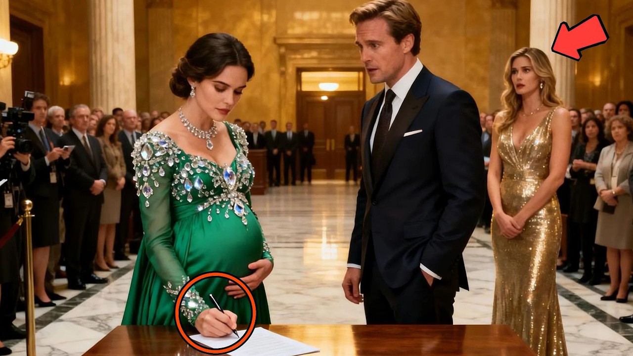 Mistress Smiled At Divorce—Until The Billionaire Saw His Pregnant Ex On TV As Their New Owner