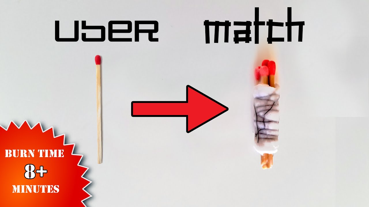 The Uber Match || The Ultimate Survival DIY Fire Starter