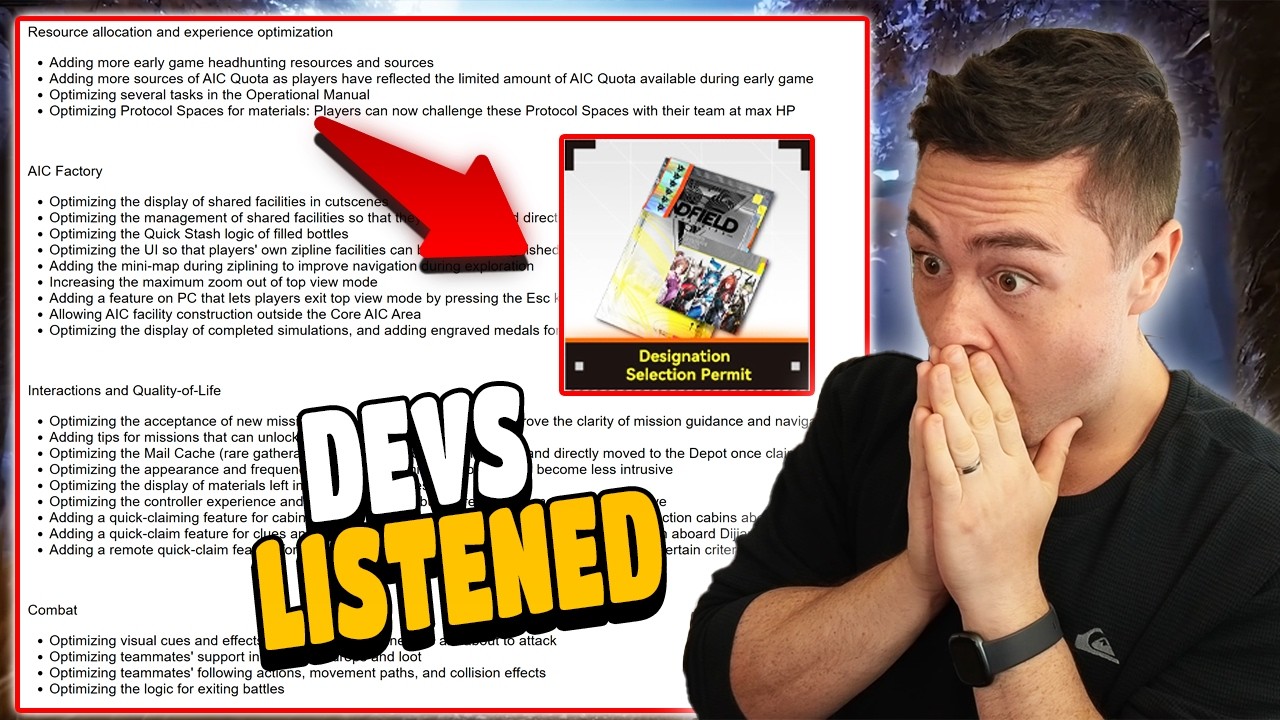 ARKNIGHTS ENDFIELD IS CHANGING EVERYTHING! | MORE GACHA PULLS, FREE 6 SELECTOR, QOL AND MORE