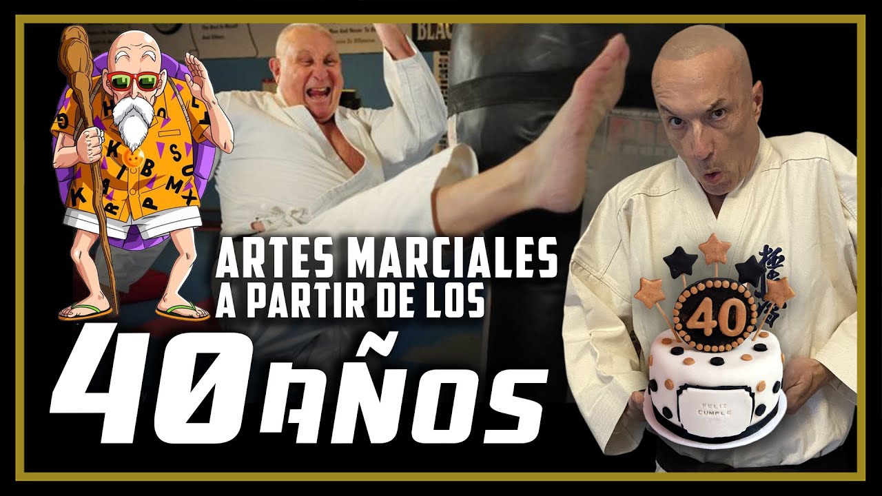 Practicar ARTES MARCIALES  a partir de los 40 AÑOS 👊🏻👊🏻👊🏻🥋🥋🥋