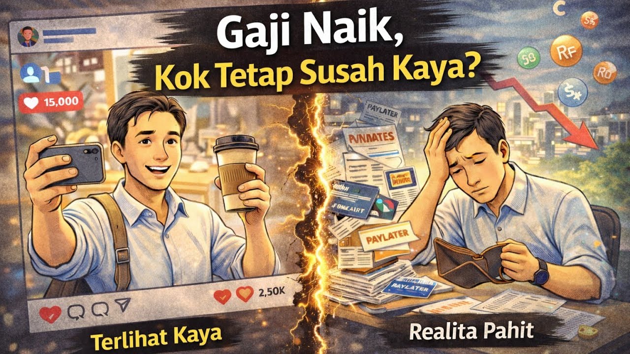 Alasan Kenapa Kamu Sulit Kaya Meski Gaji Naik Terus (Jebakan Kelas Menengah)