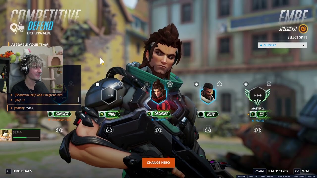 20K DMG! ColourHex Dominating EMRE Gameplay Overwatch Archive