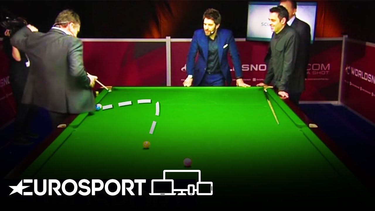 SHOT OF THE CENTURY! Jimmy White's Massé Against Ronnie O'Sullivan! | Snooker | Eurosport