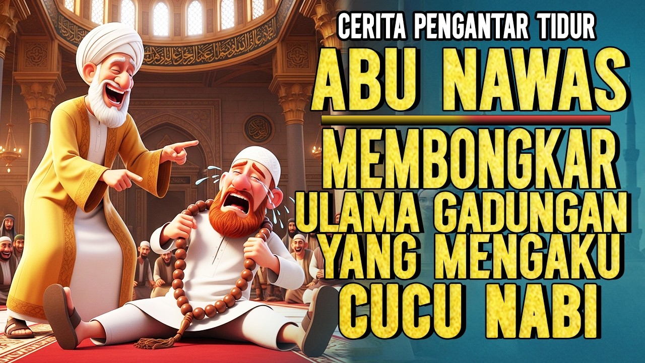 ABU NAWAS MENGERJAI ULAMA AROGAN YANG MENGAKU TITISAN NABI || DONGENG SEBELUM TIDUR
