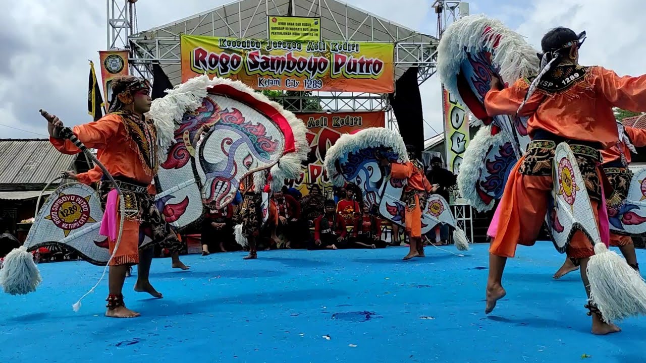 Jaranan ROGO SAMBOYO PUTRO Kuda Lumping❗️Live Klanderan Plosoklaten Kediri