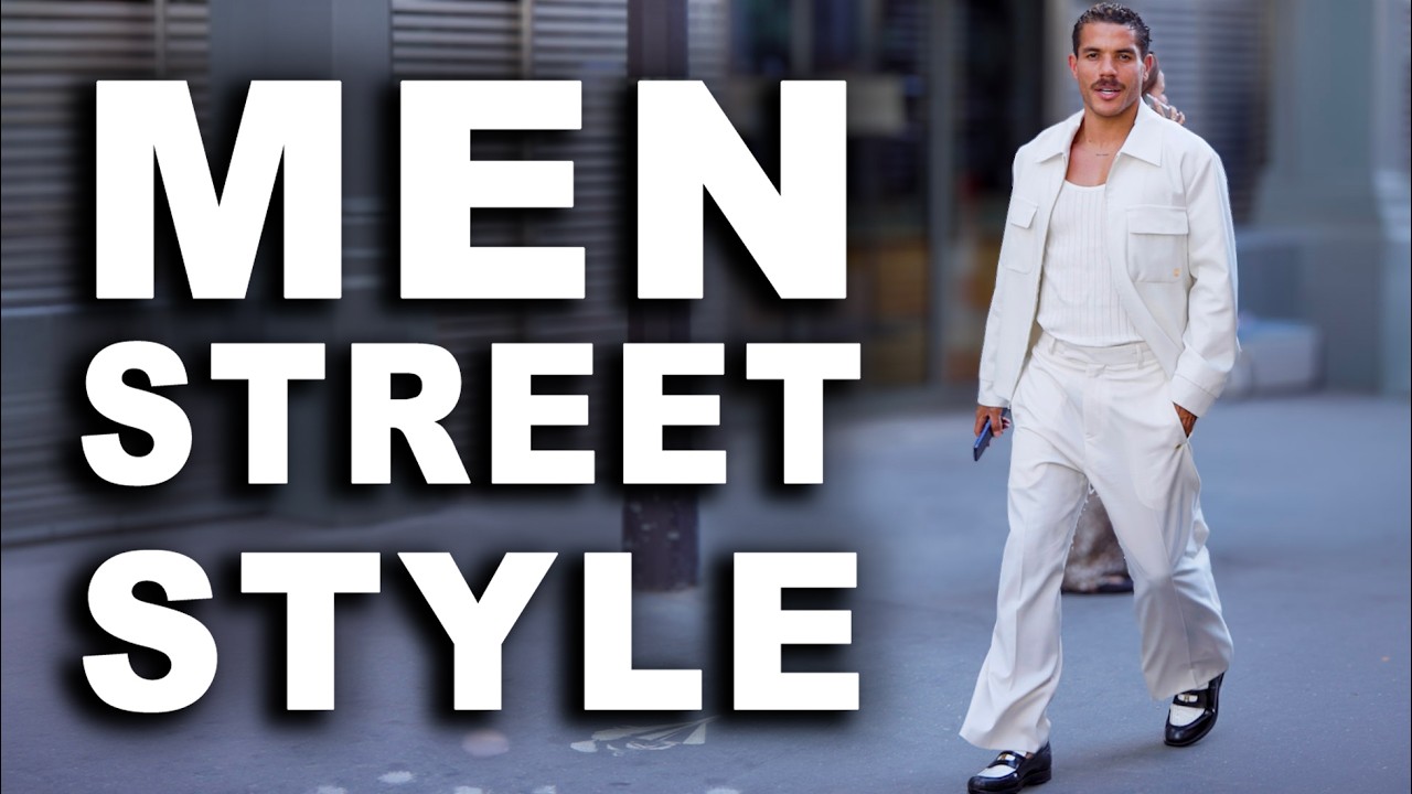 What Men Wear in Extreme Paris Heat | Men&rsquo;s Street Style 2026