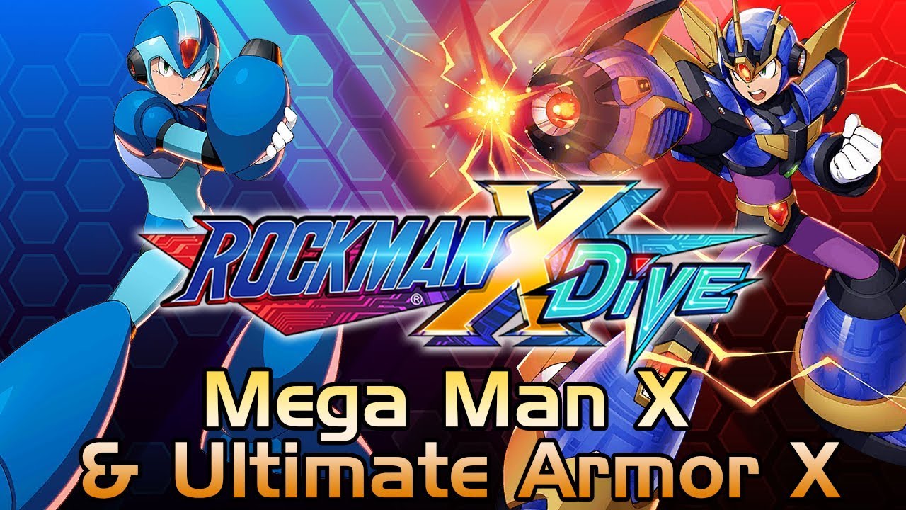 Mega Man X DiVE Beta - Mega Man X & Ultimate Armor X Showcase: Gameplay, Skills & 3D Model
