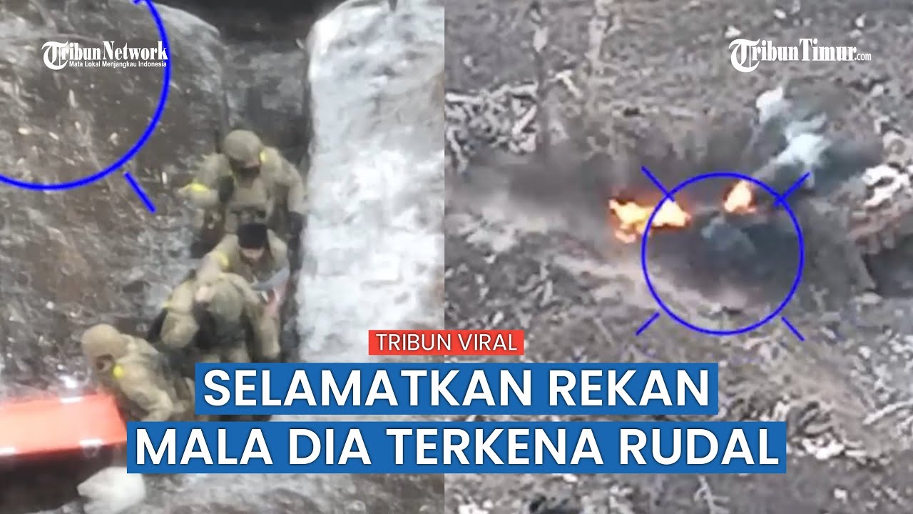 Detik-detik Sekelompok Tentara Ukraina Nyaris Kehilangan Nyawa Saat Diserang Rusia