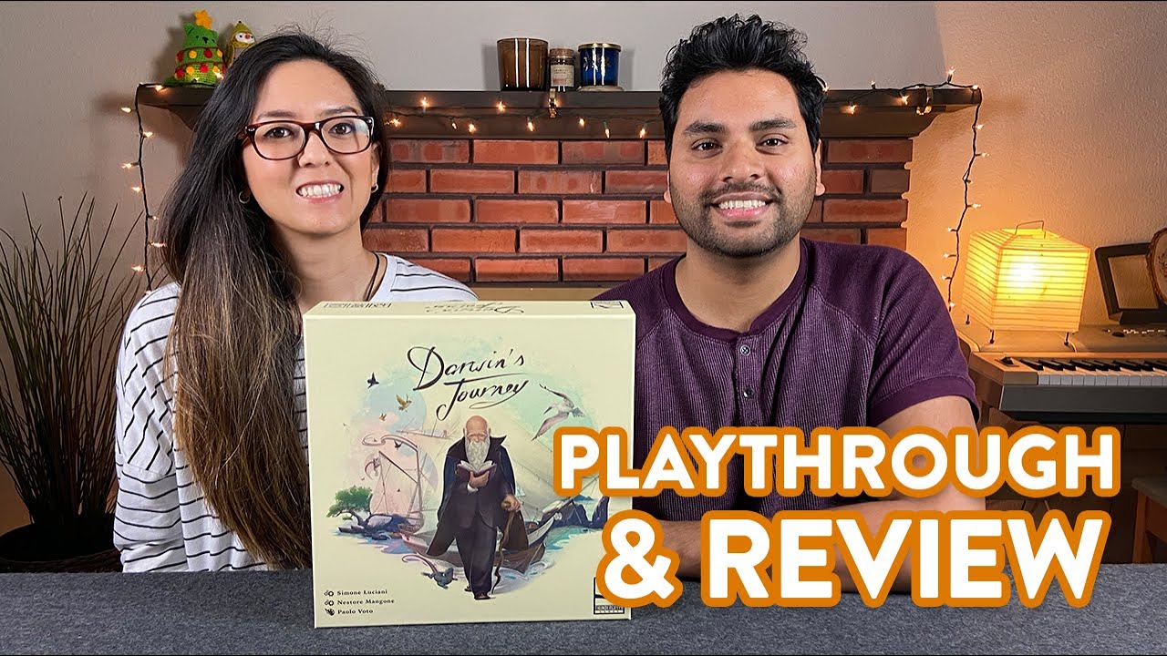 Darwin's Journey - 2-Player Playthrough & Review (Kickstarter)
