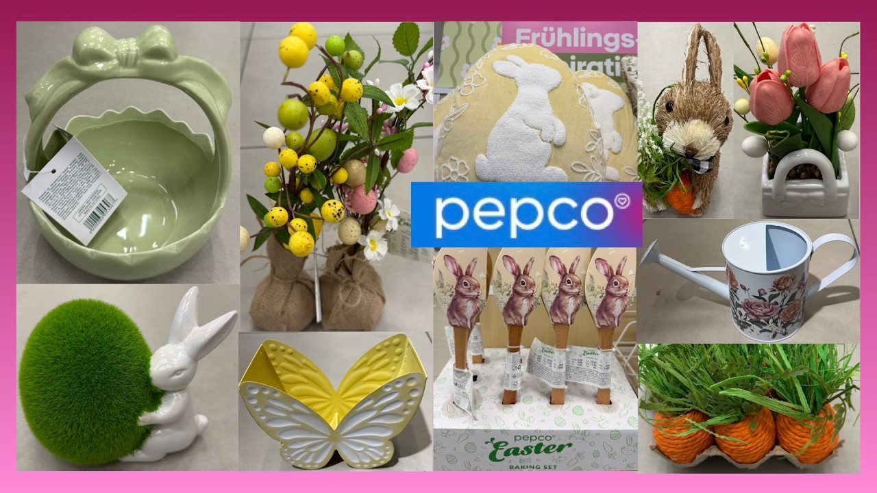**PEPCO**FRÜHLINGS-&🐣🐣 DEKO
