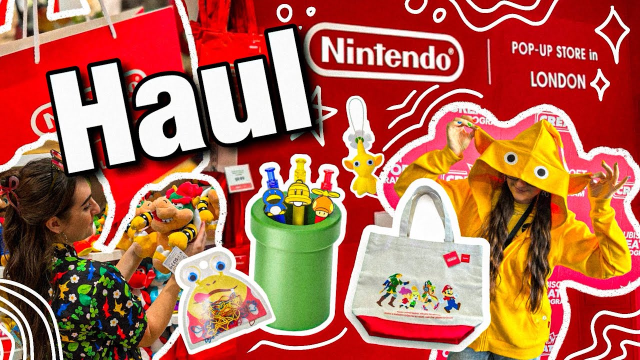 Nintendo Haul | Временный магазин в Лондоне