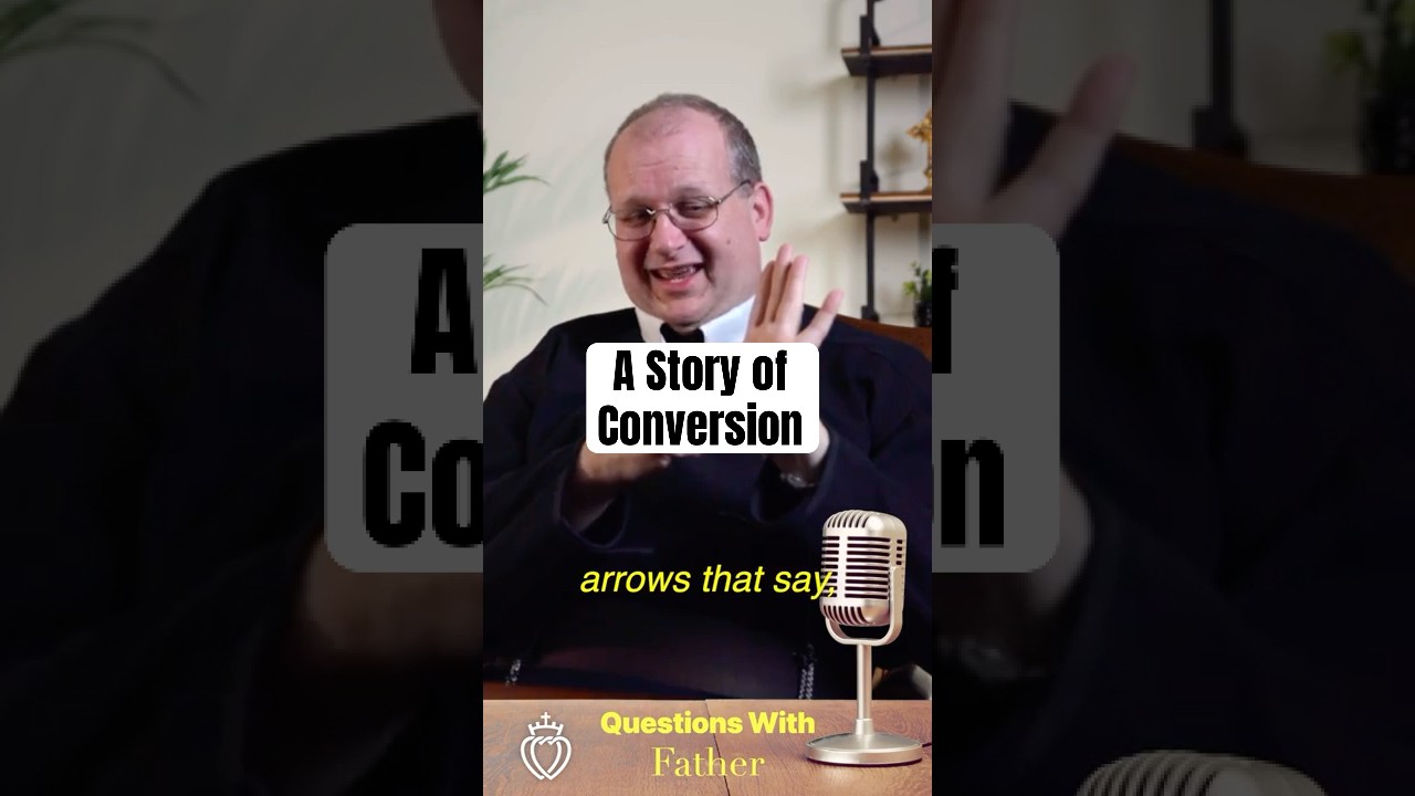 A Story of Conversion - SSPX Podcast Shorts #SSPX #catholic