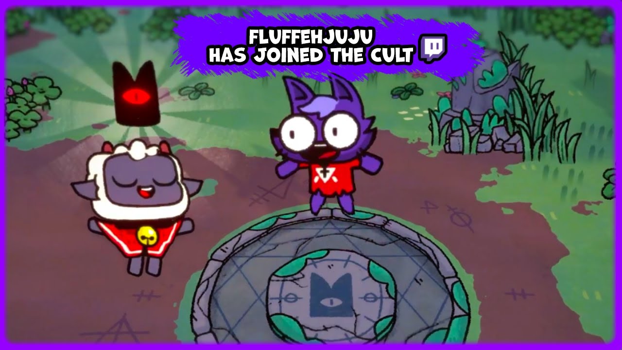 Starting a Cult with my Twitch Chat! | Cult of the Lamb