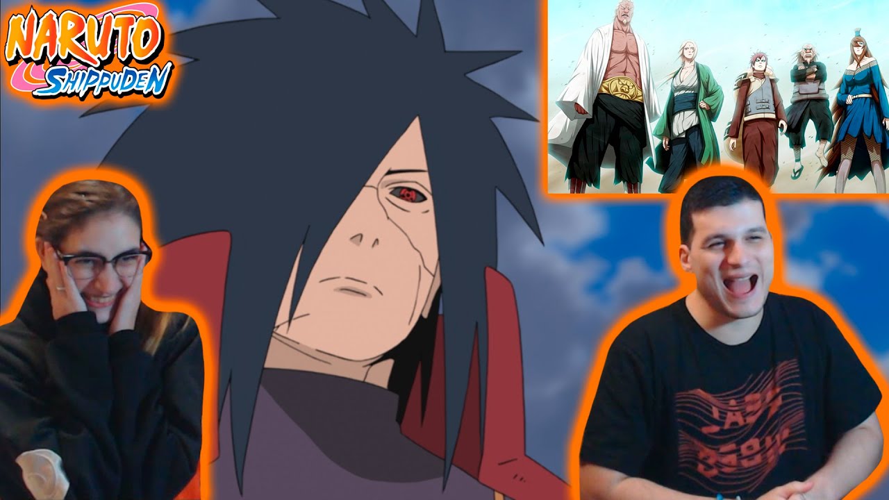 MADARA UCHIHA APARECE 🔥🤯 NARUTO SHIPPUDEN CAPITULOS 321 - 322 - 323 - 324 REACCION - REACTION