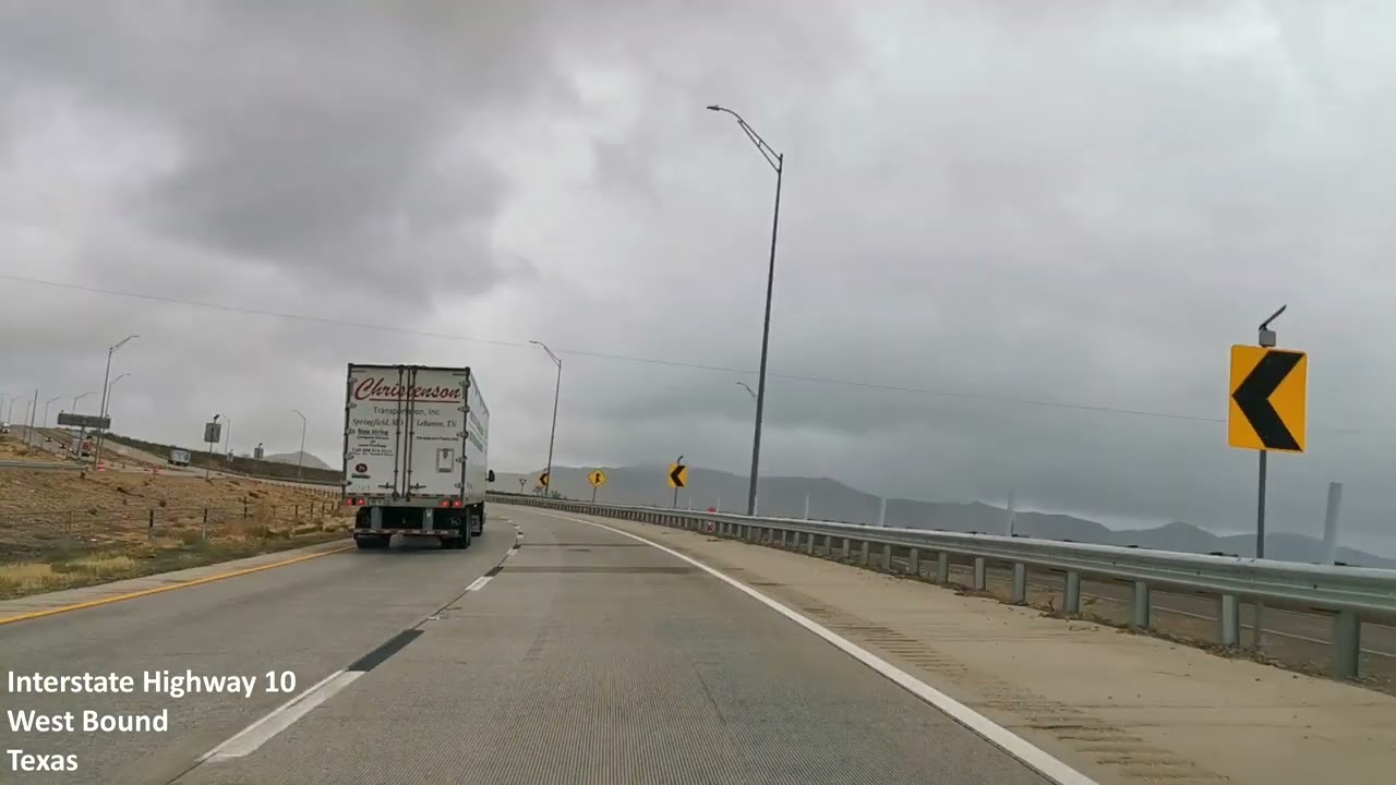 2025 04 05 18 Interstate Highway 10, Texas