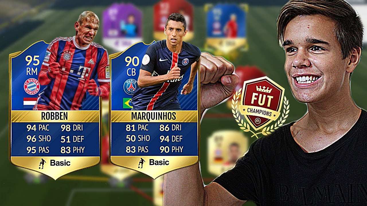 95 ROBBEN PÅ HOLDET! | MARQUINHOS FUT CHAMPIONS
