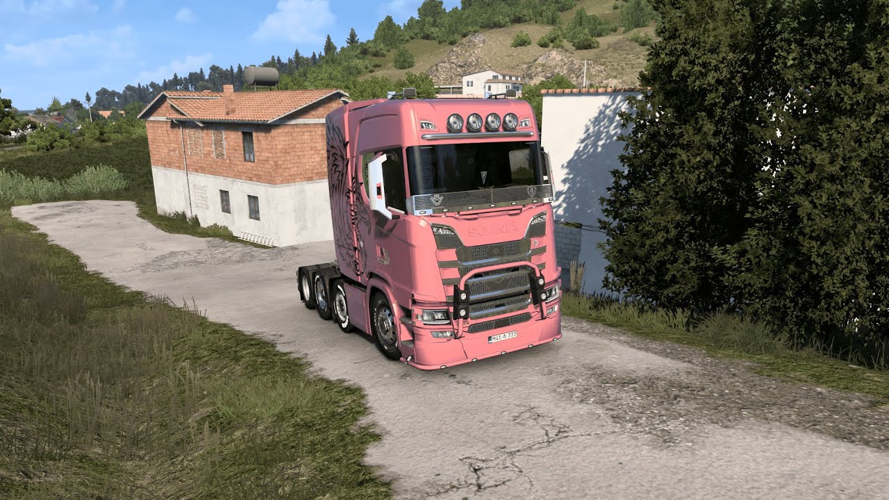 🔥 ETS2 DIjon To Italy Drive  LIVE – Extreme Trucking Challenge Begins! | logitecg g29 WHEEL+SHIFTER