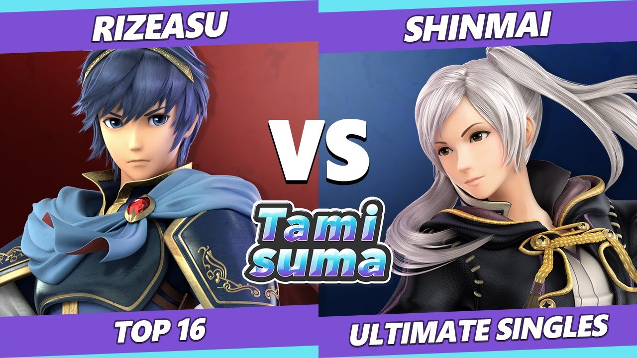 TAMISUMA 203 SSBU - Rizeasu (Marth) Vs. Shinmai (Robin) Smash Ultimate Top 16