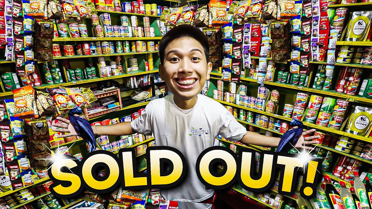 Buying Everything sa isang SARI SARI store!