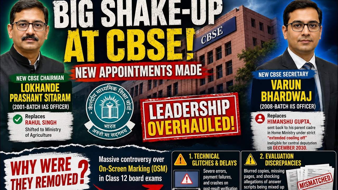 🚨 CBSE BIG SHAKE-UP: Government Takes Strict Action! 🚨