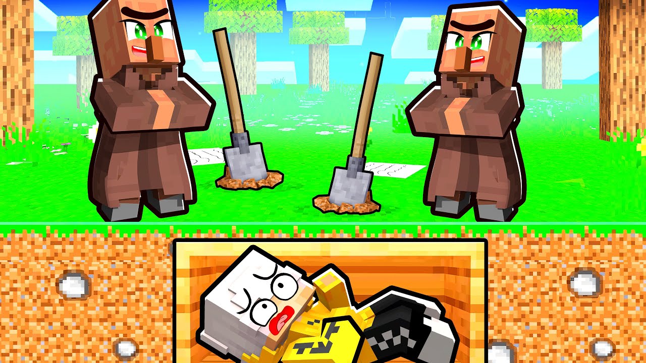 I VILLAGER mi hanno SOTTERRATO VIVO in Minecraft