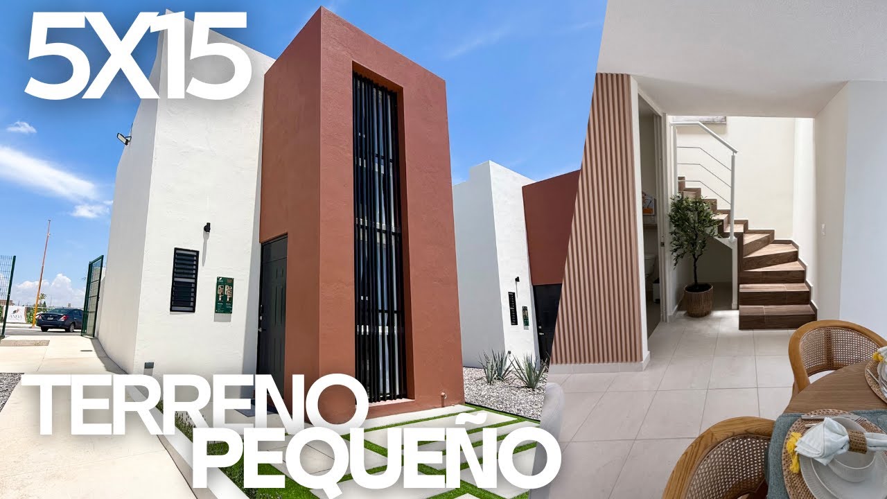 CASA EN UN TERRENO DE SOLO 75 M2 | Buena distribución | 68 m2 de Construcción