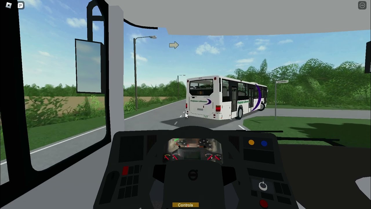 driving volvo 8900 in finland bus simulator line 31 #volvo8900 #volvob8rle