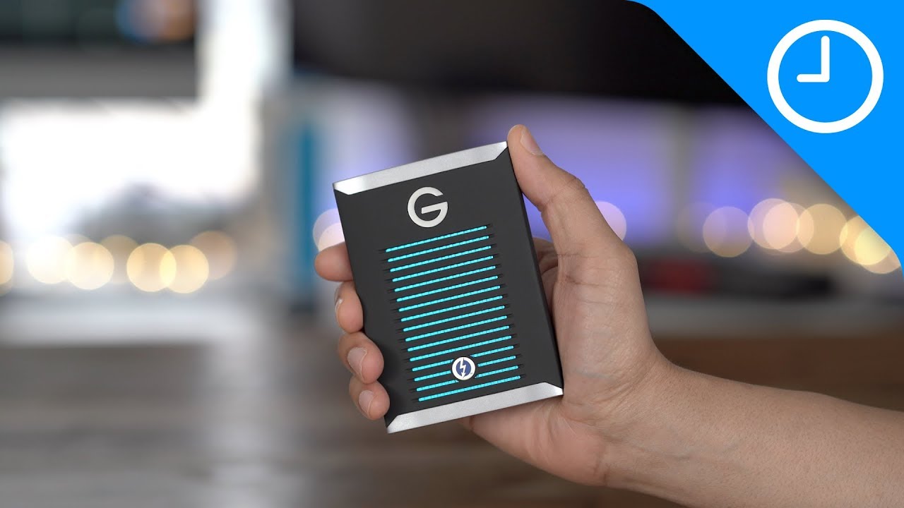 Review: G-Drive Mobile Pro Thunderbolt 3 SSD - up to 2800 MB/s!