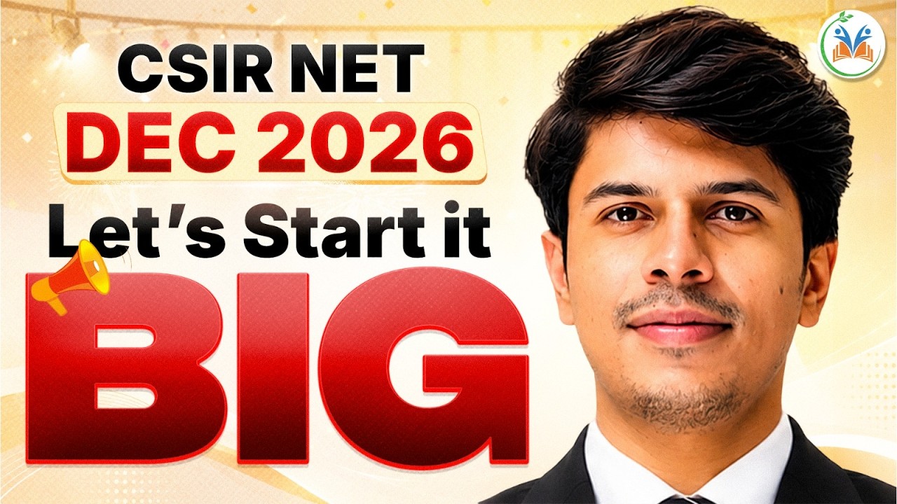Dec 2026 CSIR NET Preparation Starts Today | New Syllabus Discussion | MadChem R2 Batch Launch