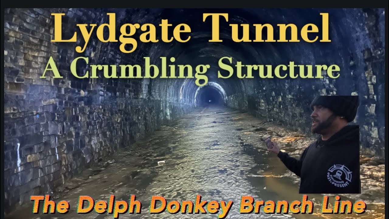 Lydgate Tunnel  Explore ( Delph Donkey Branch Line )