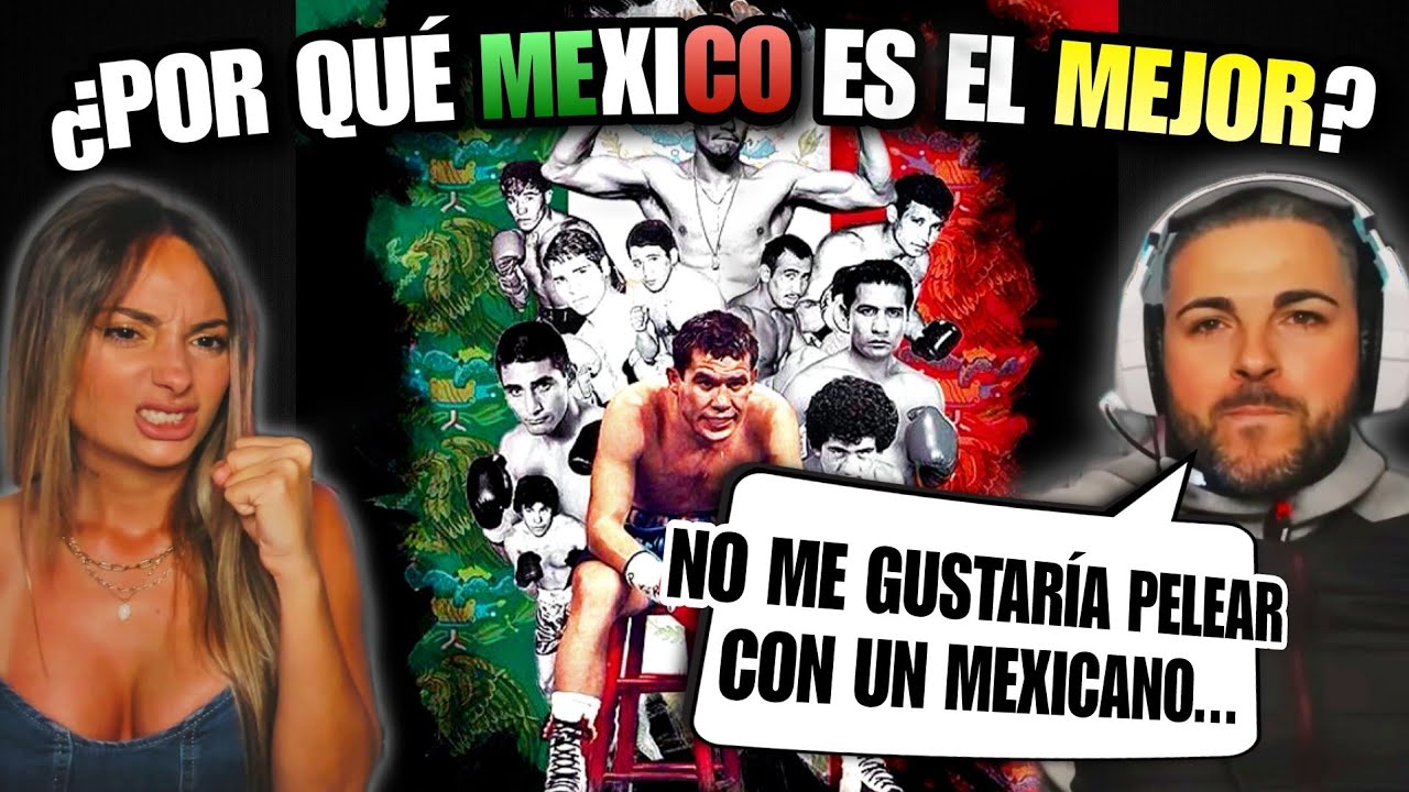 🇪🇸 MI NOVIO ESPAÑOL REACCIONA a POR QUÉ los MEXICANOS son LOS MEJORES en BOXEO 🇲🇽🥊 *sin PALABRAS*