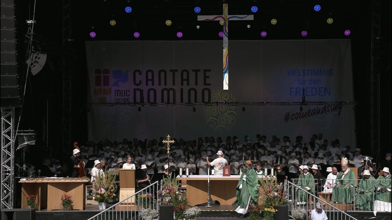 45. internationales Chorfestival Pueri Cantores 16.-20. Juli 2025 München CantateDomino #comeandsing