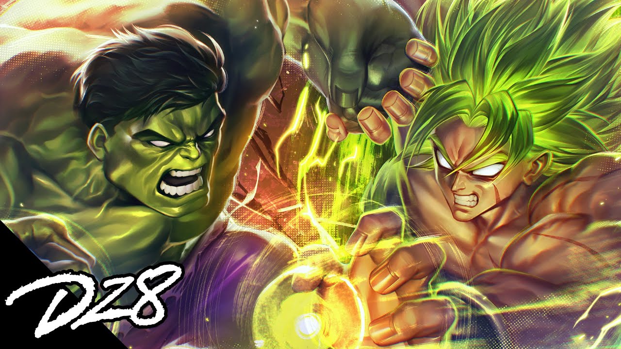 BROLY VS HULK RAP | 