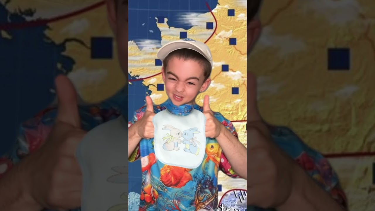 CET ENFANT PR&Eacute;SENTE LA M&Eacute;T&Eacute;O🌧️🤣#humour #shorts
