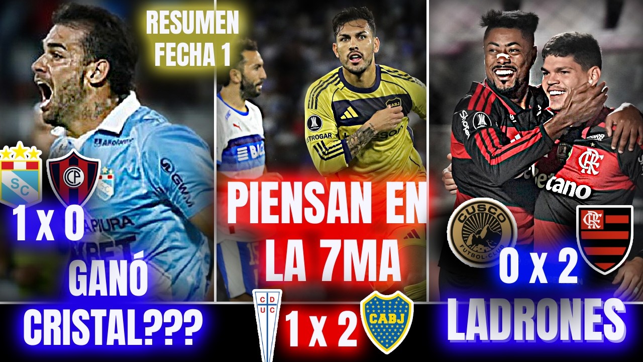 ALIANZA LIMA se estrena con TRIUNFO en COPA | BOCA BAIŁ&Oacute; A LA CAT&Oacute;LICA en CHILE || Resumen  FECHA 1
