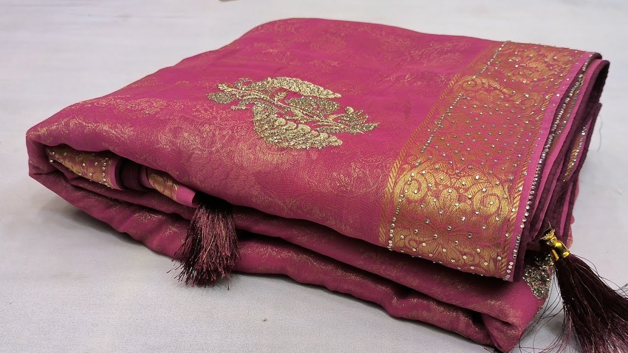 New Party Wear Saree|Chiffon Saree|Georgette Saree