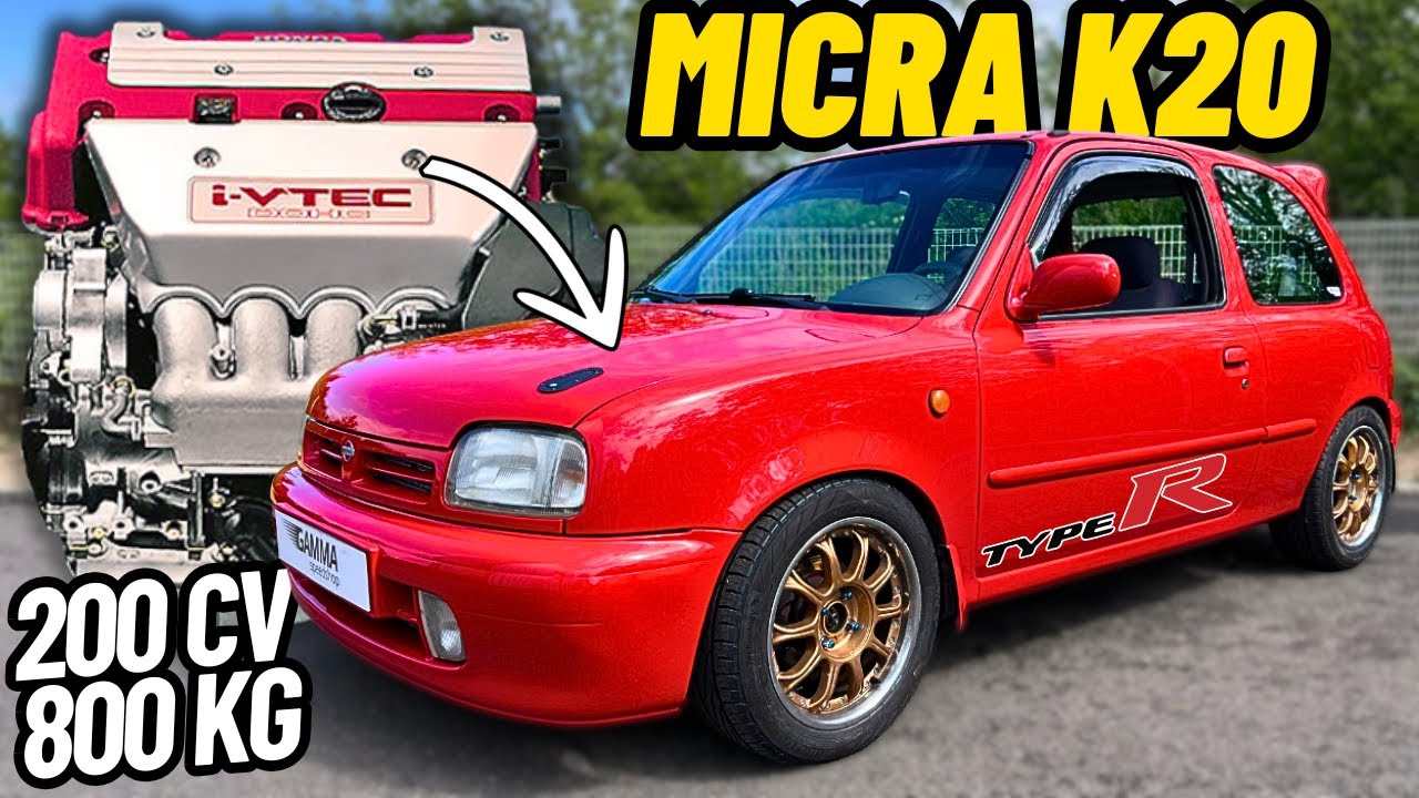 On a fait la Micra la plus rapide de France ! (c'est une fusée)