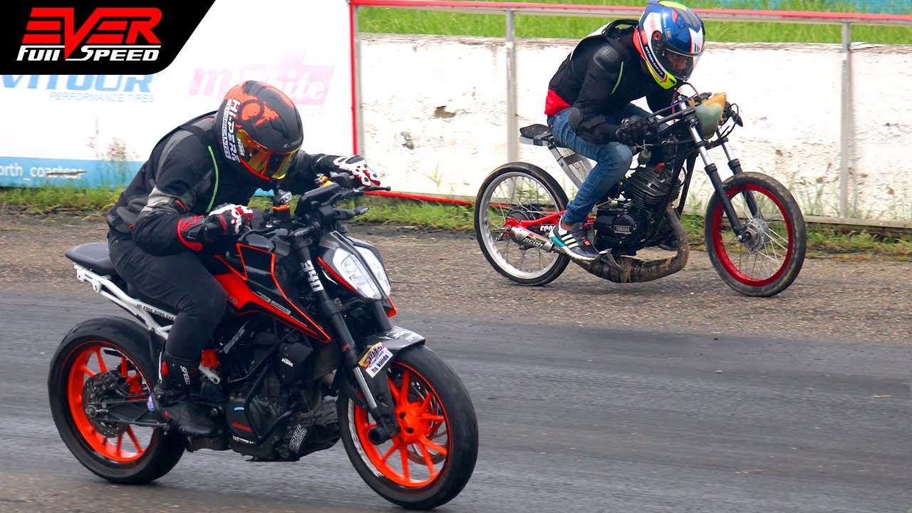 KTM Duke 390 NG 🆚 Yamaha RX +  Duelos de RX 🔥 DRAG RACING 🔥 14 y 13 Seg. piques Barranquilla 2022