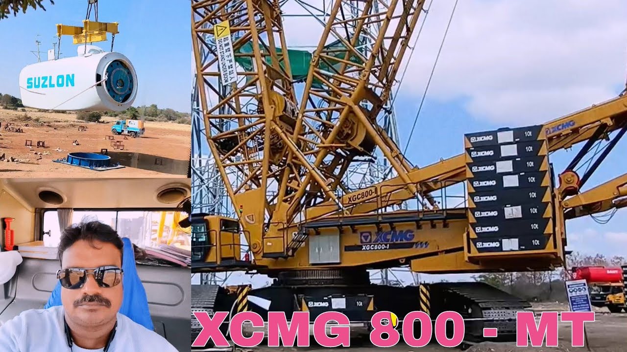 XCMG 800-TN CRANE 🏗️