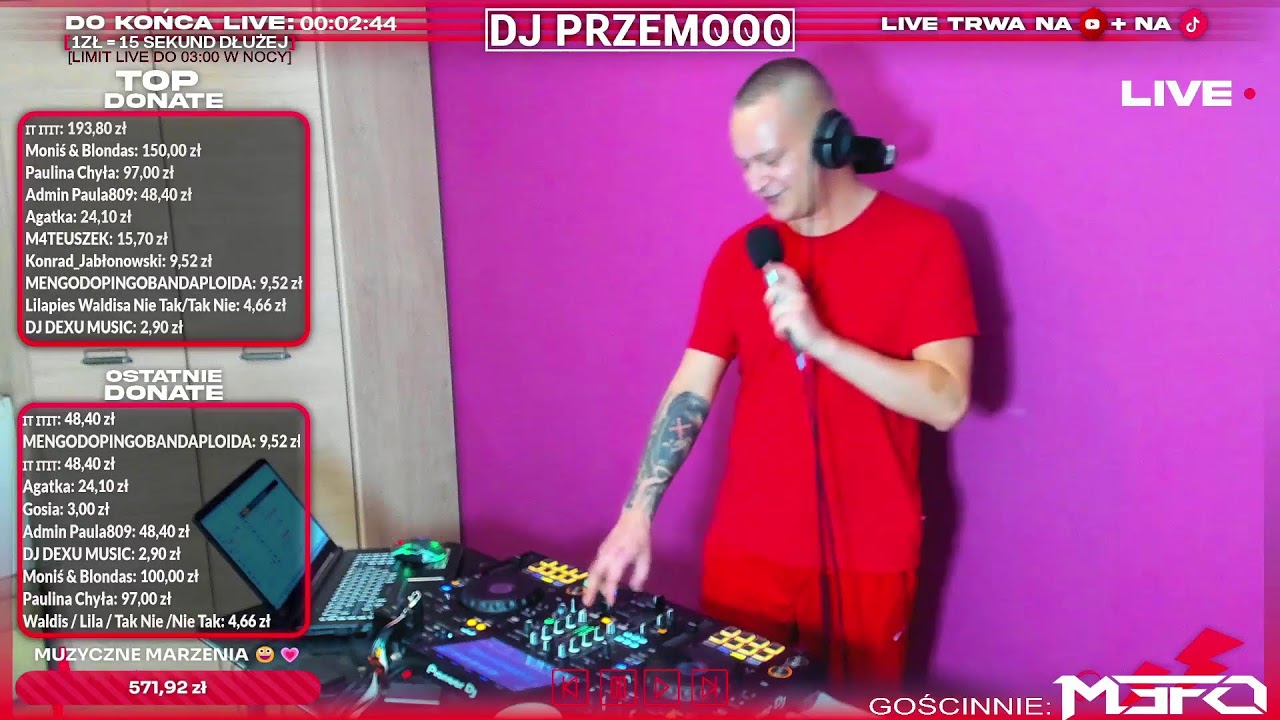 Dj Przemooo & M3FO LIVE MIXXX || KLUBOWE GRANIE NA SPONTANIE || 2H + WASZE PRZEDŁUŻENIA!