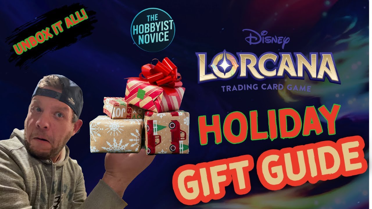 Праздничный гид подарков Disney Lorcana 2025 (лучшие подарки + полная распаковка!)