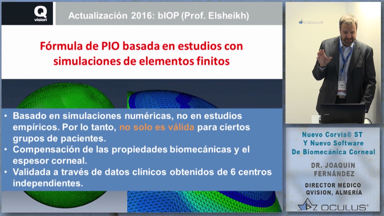 NUEVO Corvis ST Y NUEVO SOFTWARE DE BIOMECÁNICA CORNEAL