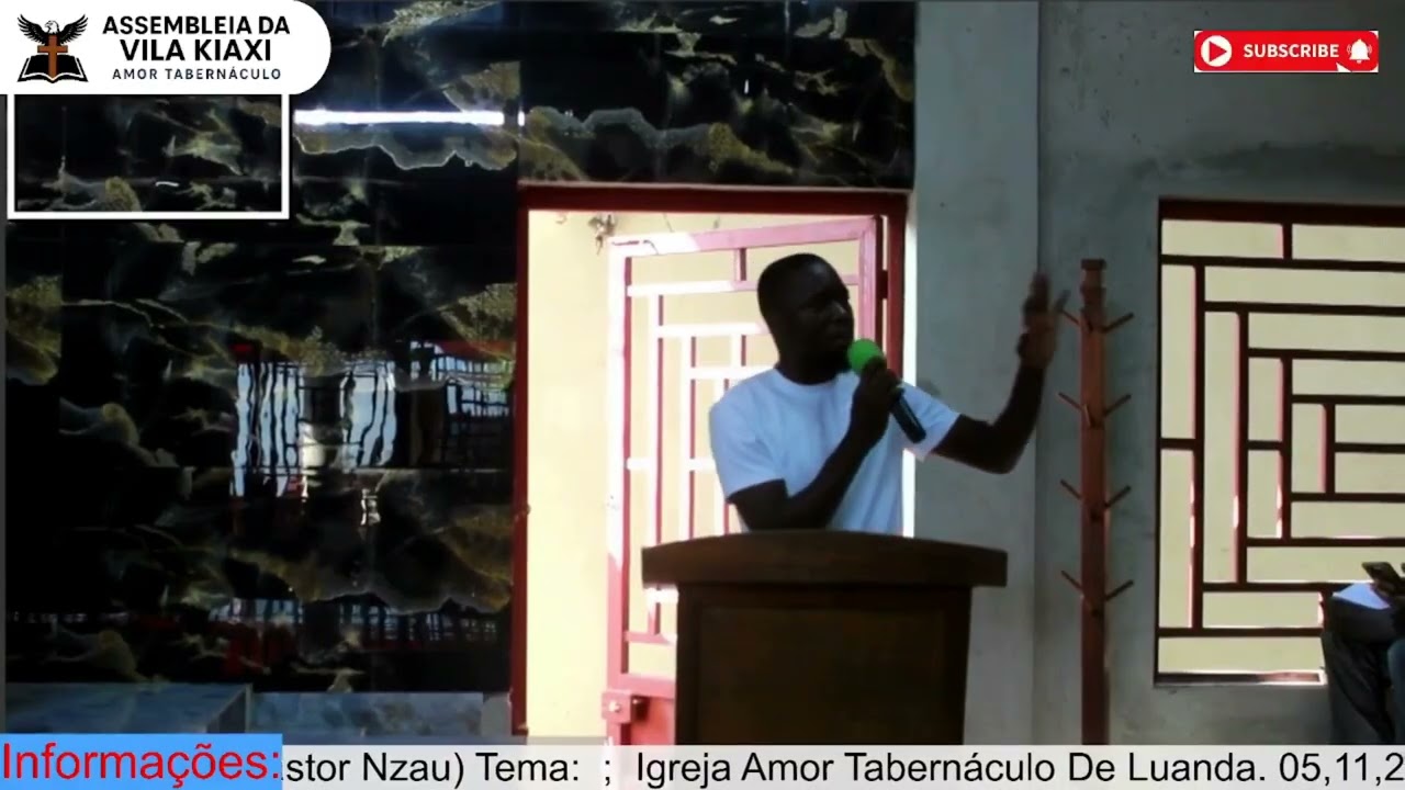 Culto de Quarta-Feira | 05/11/2025 | Irmão Francisco Nzau